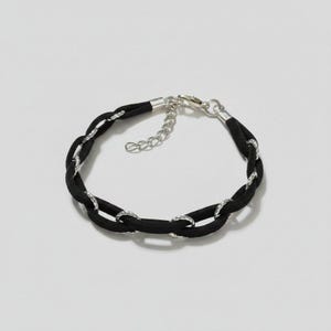 Braided Suede Bracelet - - LadybugfeetDesigns -