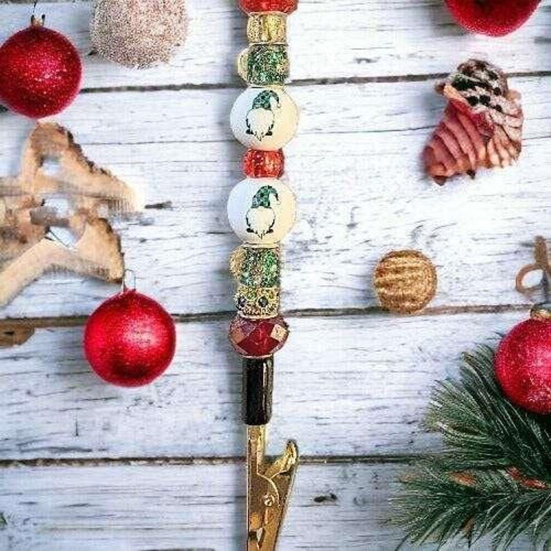 Adorable Gnome Bracelet Helper-Choose Yours! - - LadybugfeetDesigns -