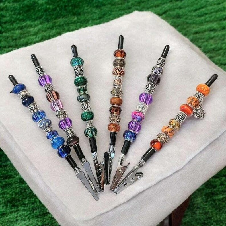 Silver Bracelet Helper-D.i.y.- Pick Your Colors! - - LadybugfeetDesigns -