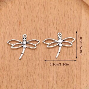 Large Dragonfly, Garden Friends Carabiner Necklace, Silver - Adjusts up to 20 inches - - LadybugfeetDesigns -