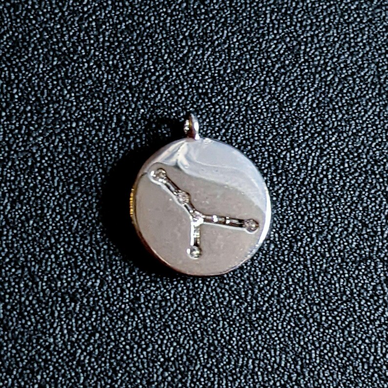 Zodiac Constellation Necklace, Silver - 12-24 inch - - LadybugfeetDesigns -