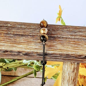 Golden Tiger's Eye Bracelet/Earring Set - - LadybugfeetDesigns -