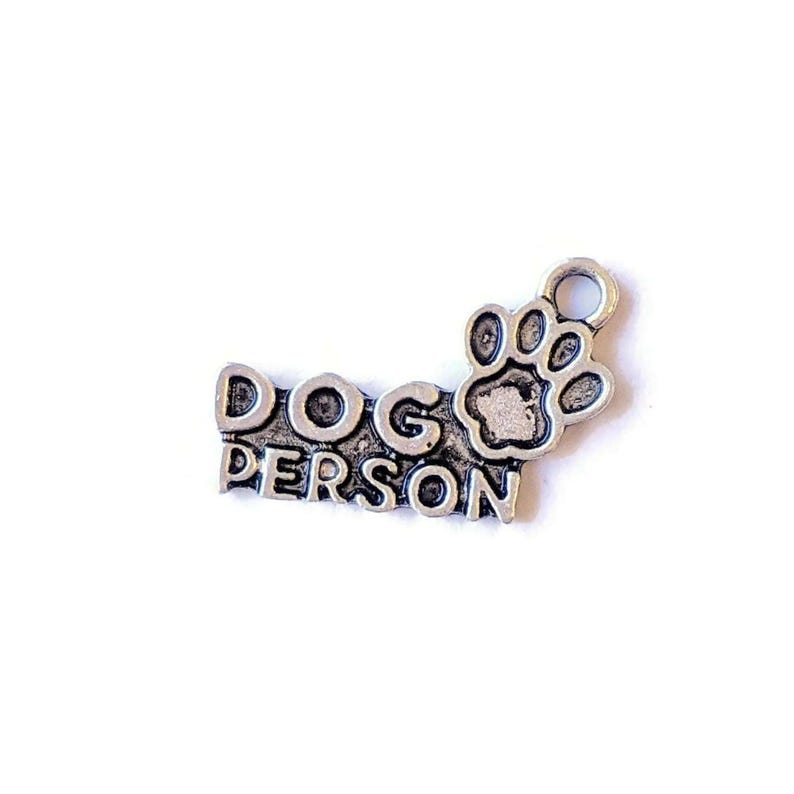 Dog Person Charm - - LadybugfeetDesigns -