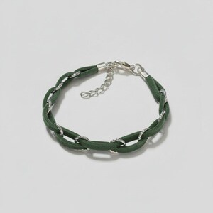 Braided Suede Bracelet - - LadybugfeetDesigns -