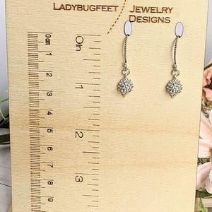 Hedgehog Dangle Hook Earrings, Gold or Silver - - LadybugfeetDesigns -