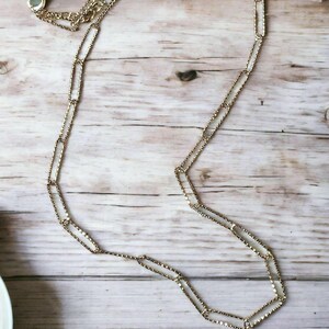 Diamond Cut Paperclip Chain necklace, Silver - 18- 24 inch - - LadybugfeetDesigns -