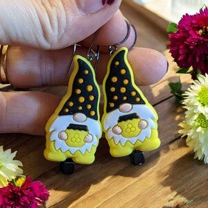 Gnome Theme Earrings II - - LadybugfeetDesigns -