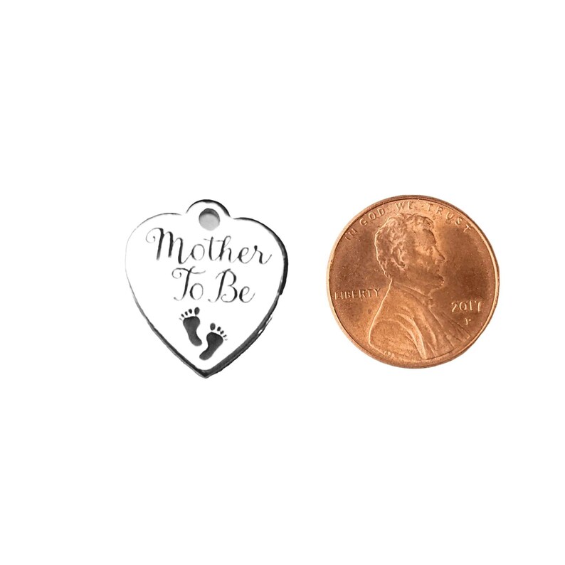 Mother To Be Charm - - LadybugfeetDesigns -