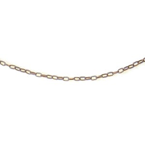 Antique Copper Steel Oval Link Charm Bracelet Base - D.I.Y. - BUILD YOUR CHARM BRACELET!