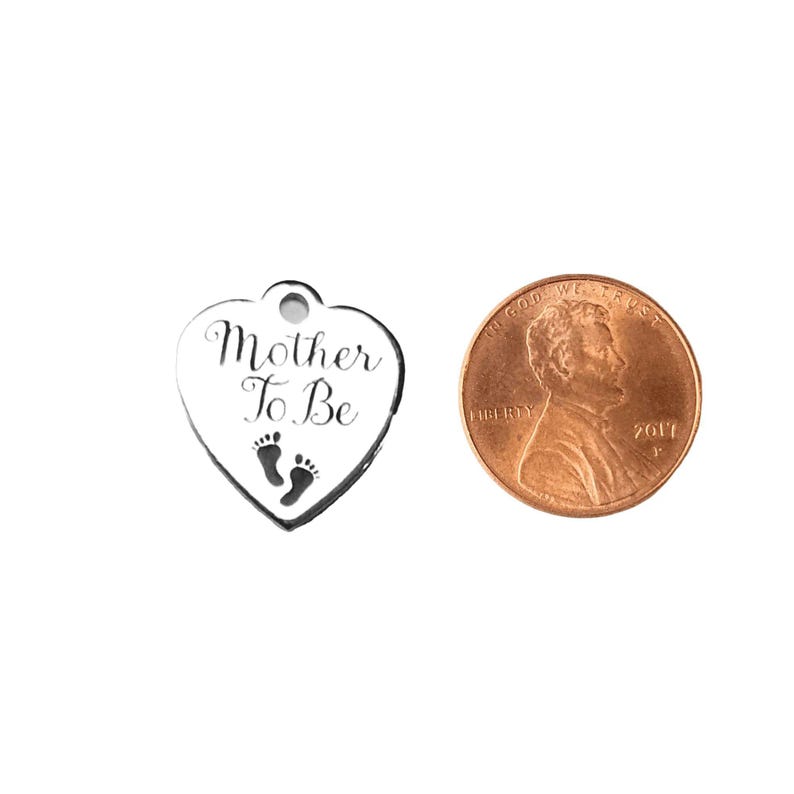 Mother To Be Charm - - LadybugfeetDesigns -