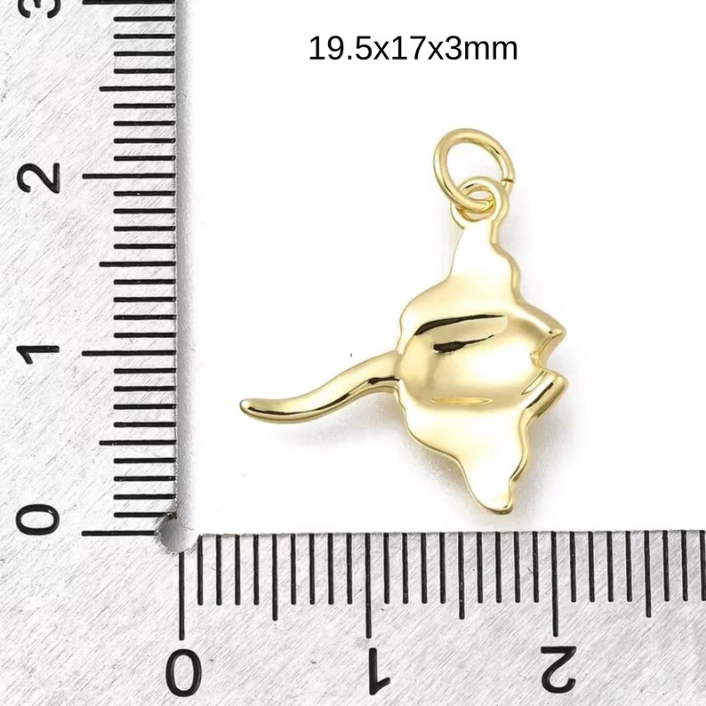 Manta Ray Necklace, Gold - 20 inches - - LadybugfeetDesigns -