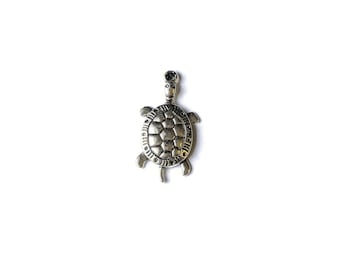 Silver Large Turtle/Tortoise Charm