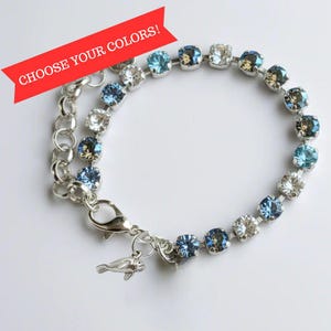Manatee/Sea Cow Crystal Bracelet