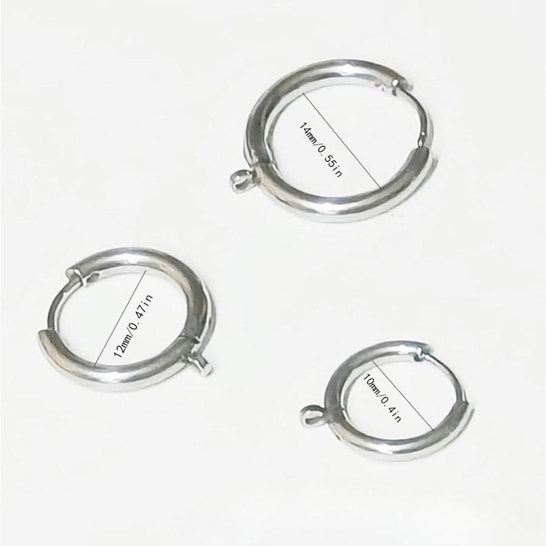 Filgree Leaf Hoop earrings, Silver - 10mm - - LadybugfeetDesigns -