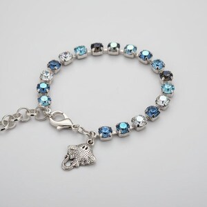 Manta Ray Faceted Crystal Bracelet - - LadybugfeetDesigns -