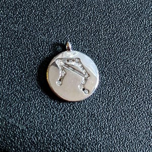 Zodiac Constellation Necklace, Silver - 12-24 inch - - LadybugfeetDesigns -