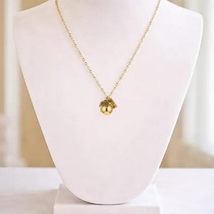 Prayer/Wish Locket Necklace, Gold - 18 inch - - LadybugfeetDesigns -