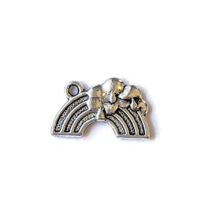 Rainbow Bridge Pet Bereavement Charm - - LadybugfeetDesigns -