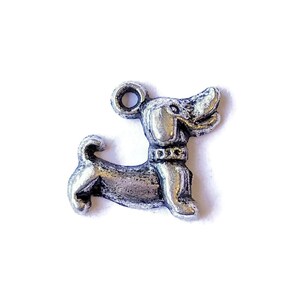 Medium Dachshund/Weiner Dog Charm - - LadybugfeetDesigns -
