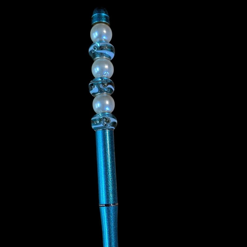 Ocean Foam Crystal Gift Pen - - LadybugfeetDesigns -