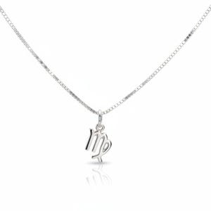 Zodiac Symbol Necklace, Sterling Silver - 12 - 24 inches - - LadybugfeetDesigns -