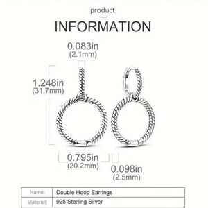 Sterling Double Hoop Tropical Fish Earrings, 3 in 1 Hoops - - LadybugfeetDesigns -