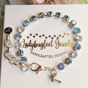 Manatee/Sea Cow Crystal Bracelet