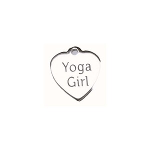 Yoga Girl Charm - - LadybugfeetDesigns -