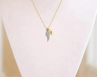 Forever in my Heart Memory necklace, Gold - 20 inch