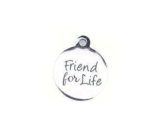 Friend For Life Charm