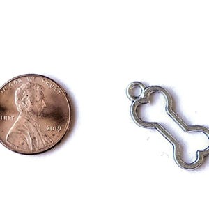 Doggie Bone Charm - - LadybugfeetDesigns -