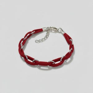 Braided Suede Bracelet - - LadybugfeetDesigns -