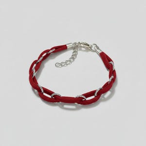 Braided Suede Bracelet - - LadybugfeetDesigns -