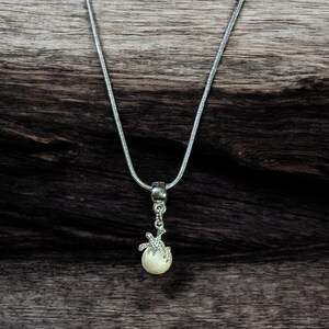 Sea Turtle Hatchling necklace, Sterling Silver - 24 inch - - LadybugfeetDesigns -