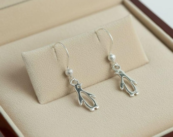 Penguin Sterling Silver dangle earrings