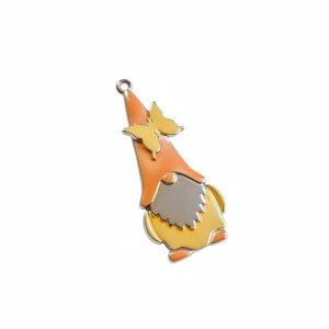 Boho Gnome Necklace, Silver - - LadybugfeetDesigns -