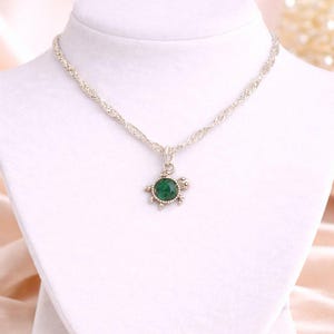 Multi Faceted CZ Turtle Necklace, Sterling Silver - 20 inch - - LadybugfeetDesigns -