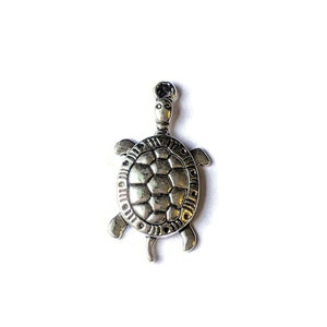 Silver Large Turtle/Tortoise Charm