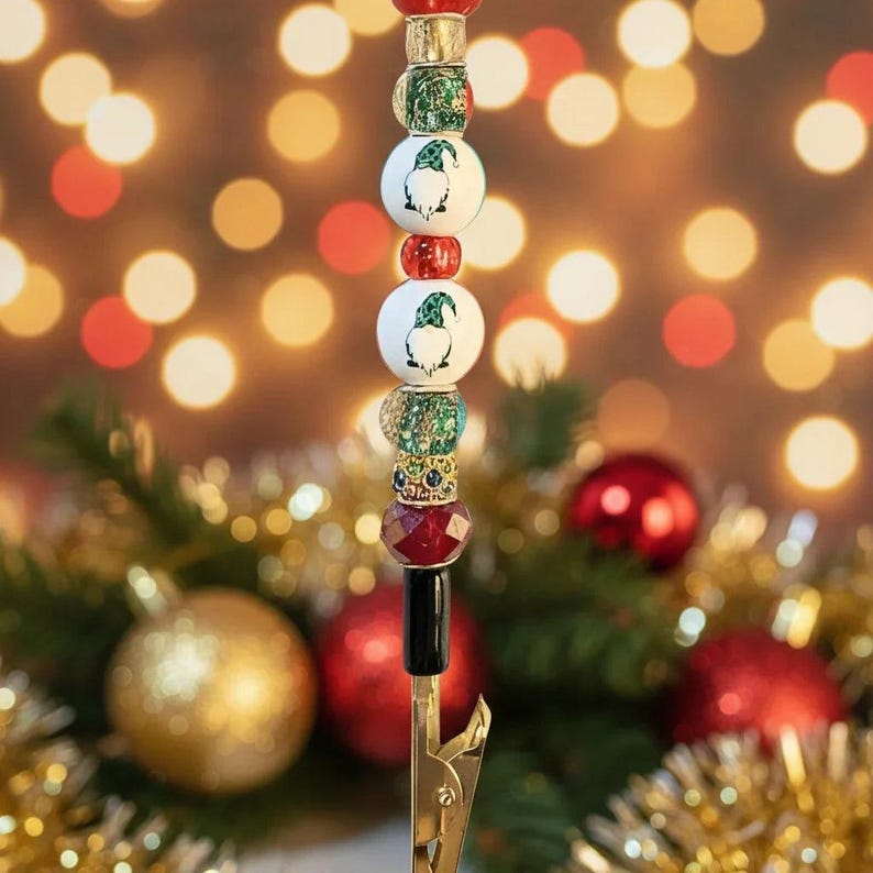 Adorable Gnome Bracelet Helper-Choose Yours! - - LadybugfeetDesigns -