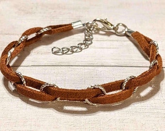 Braided Suede Bracelet