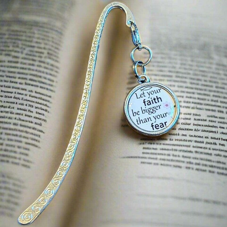 Religious Gift Charm Bookmark- Choose one - - LadybugfeetDesigns -