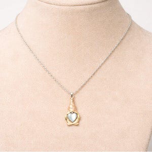 Boho Gnome Necklace II, Silver - - LadybugfeetDesigns -