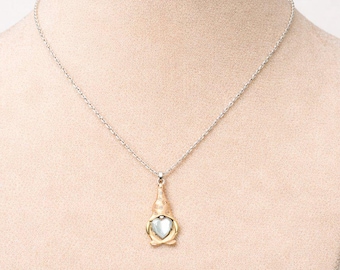 Boho Gnome Necklace II, Silver