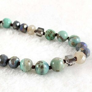 Nature's Dream Semi-Precious Gemstone Necklace - 36 inch - - LadybugfeetDesigns -