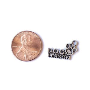 Dog Person Charm - - LadybugfeetDesigns -
