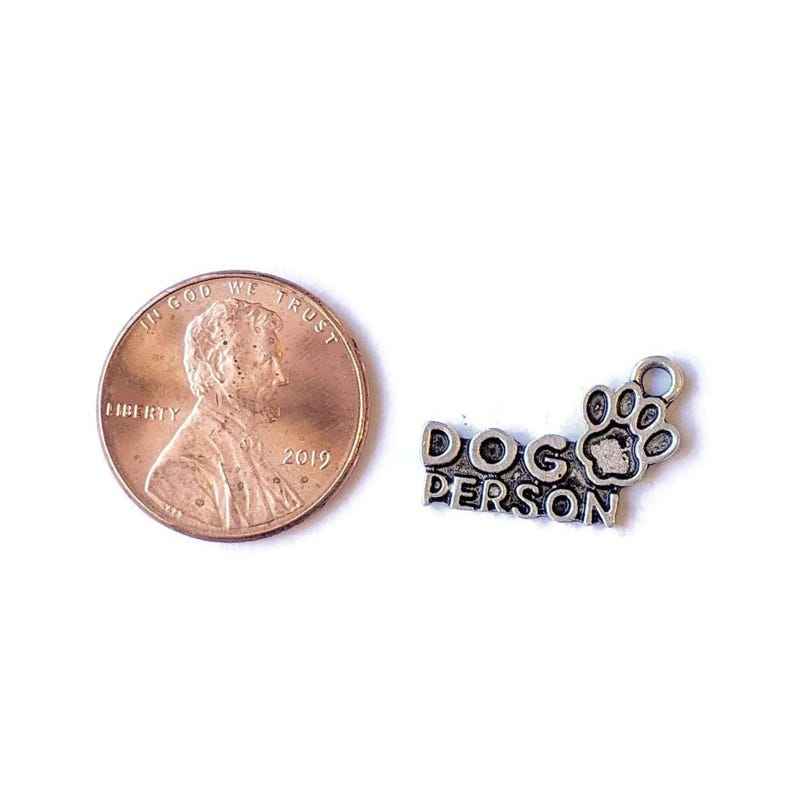 Dog Person Charm - - LadybugfeetDesigns -