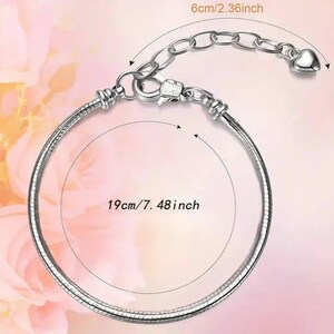 Forever in My Heart Memory bracelet, Silver - - LadybugfeetDesigns -