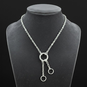 DIY Starter Charm Necklace, Silver - - LadybugfeetDesigns -