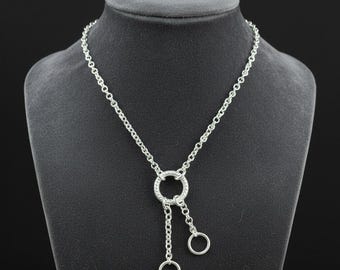 DIY Starter Charm Necklace, Silver - 20 inches