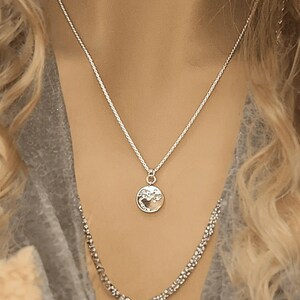 Zodiac Constellation Necklace, Silver - 12-24 inch - - LadybugfeetDesigns -